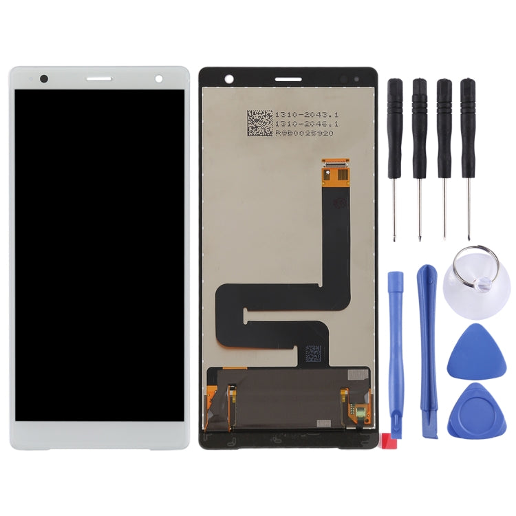Original LCD Screen for Sony Xperia XZ2 with Digitizer Full Assembly(White) - free shipping - PMC TechLife - Order now!