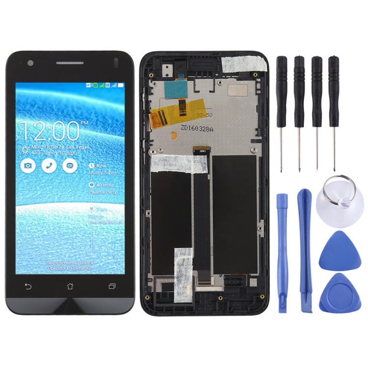 OEM LCD Screen for Asus Zenfone C ZC451CG Digitizer Full Assembly with Frame���Black) - free shipping - PMC TechLife - Order now!