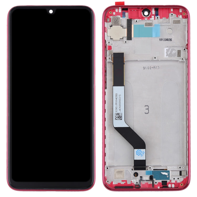 TFT LCD Screen for Xiaomi Redmi Note 7 / Redmi Note 7 Pro Digitizer Full Assembly with Frame(Red) - free shipping - PMC TechLife - Order now!
