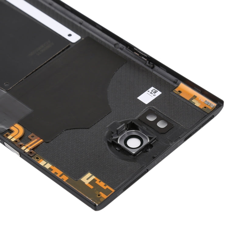 Back Cover with Camera Lens for Blackberry Priv (EU Version)(Black) - For BlackBerry by PMC TechLife | Online Shopping South Africa | PMC TechLife | Buy Now Pay Later Mobicred
