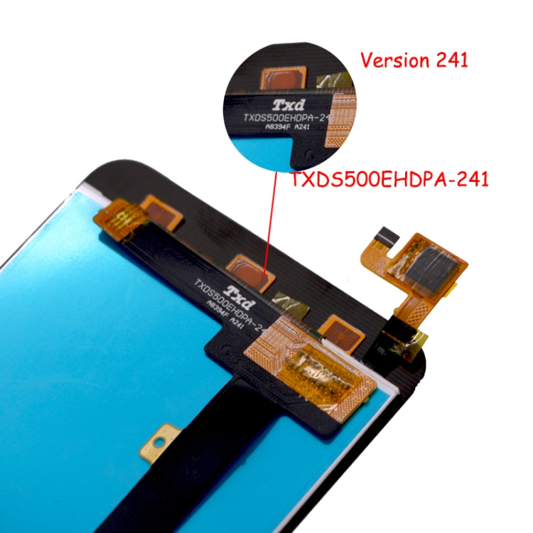 OEM LCD Screen for ZTE Blade A610 A610C with Digitizer Full Assembly (Black) - For ZTE by PMC TechLife | Online Shopping South Africa | PMC TechLife