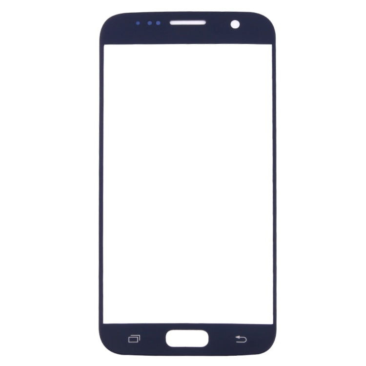 For Galaxy S7 / G930 Front Screen Outer Glass Lens (Black) - Outer Glass Lens by PMC Jewellery | Online Shopping South Africa | PMC Jewellery