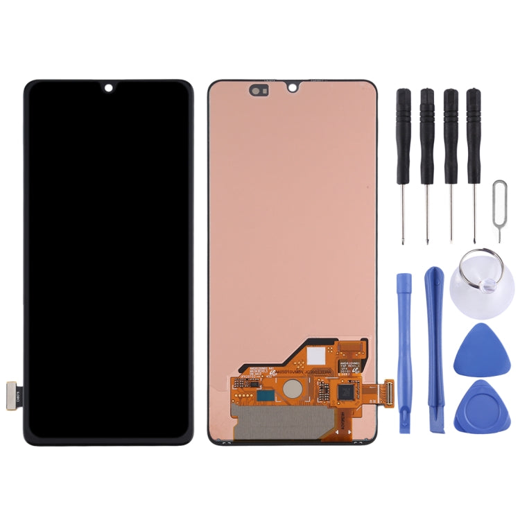 Super AMOLED LCD Screen for Samsung Galaxy A41 with Digitizer Full Assembly (Black) - LCD Screen by PMC Jewellery | Online Shopping South Africa | PMC Jewellery