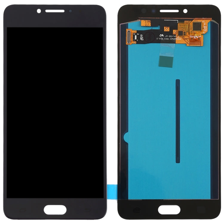 OLED LCD Screen for Galaxy C7 Pro / C7010 with Digitizer Full Assembly (Black) - free shipping - PMC TechLife - Order now!