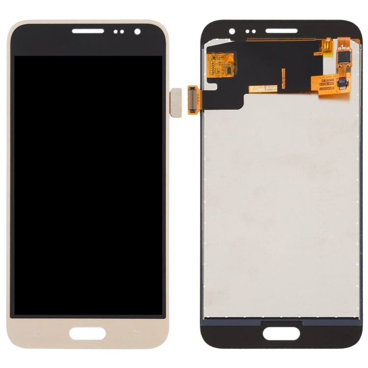 TFT LCD Screen for Galaxy J3 (2016) J320FN, J320F, J320G, J320M, J320A, J320V, J320P With Digitizer Full Assembly (Gold) - LCD Screen by PMC Jewellery | Online Shopping South Africa | PMC Jewellery