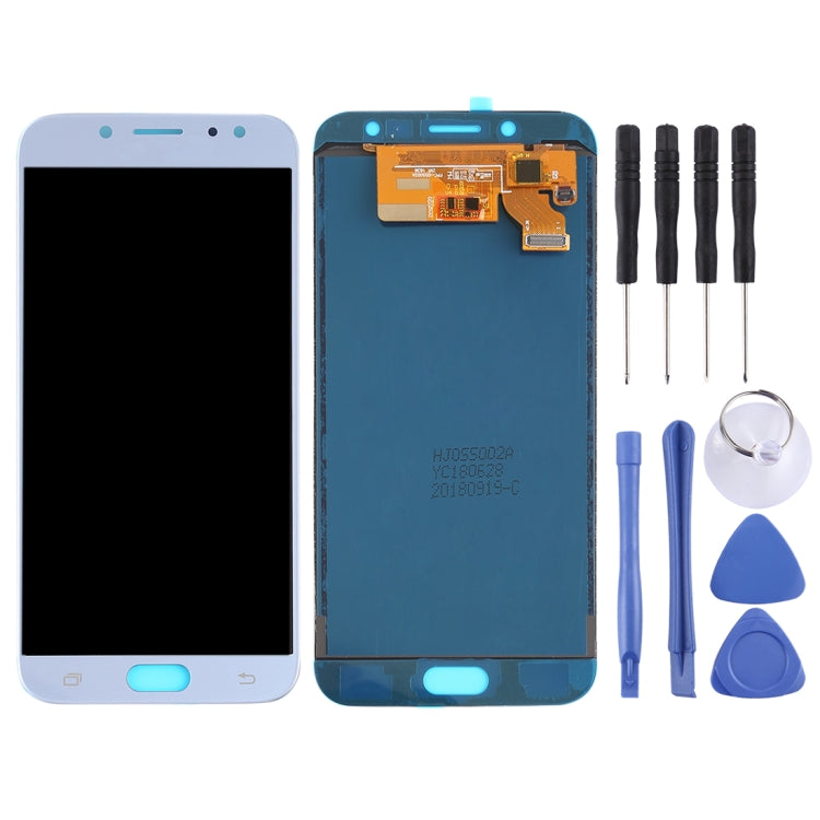 TFT LCD Screen for Galaxy J7 (2017), J730F/DS, J730FM/DS With Digitizer Full Assembly (Blue) - LCD Screen by PMC Jewellery | Online Shopping South Africa | PMC Jewellery