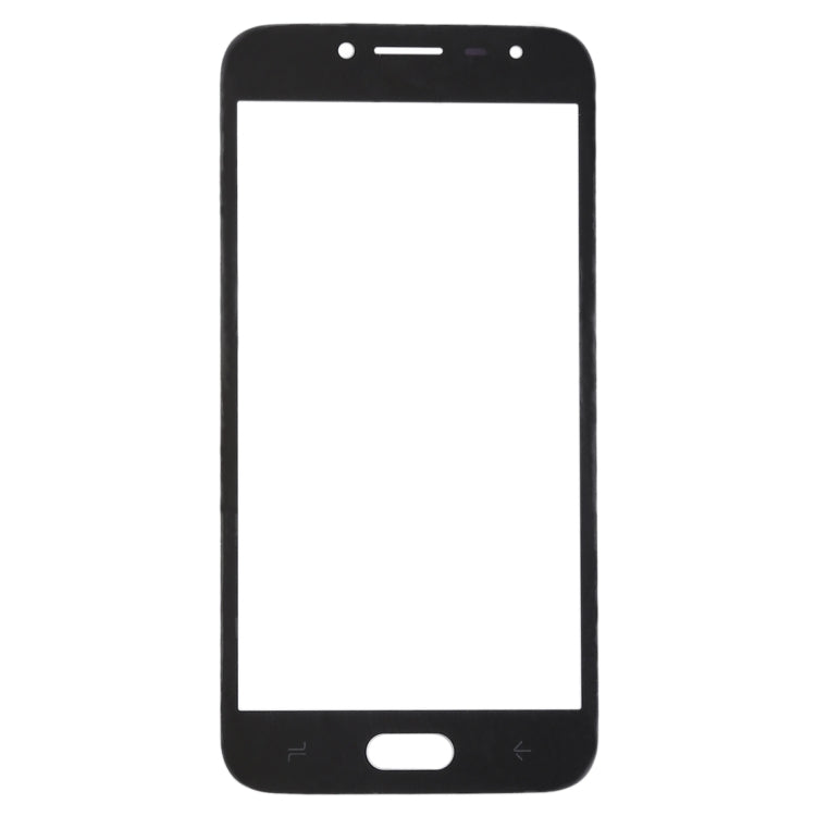 For Samsung Galaxy J2 Pro (2018), J250F/DS 10pcs Front Screen Outer Glass Lens (Black) - Outer Glass Lens by PMC Jewellery | Online Shopping South Africa | PMC Jewellery