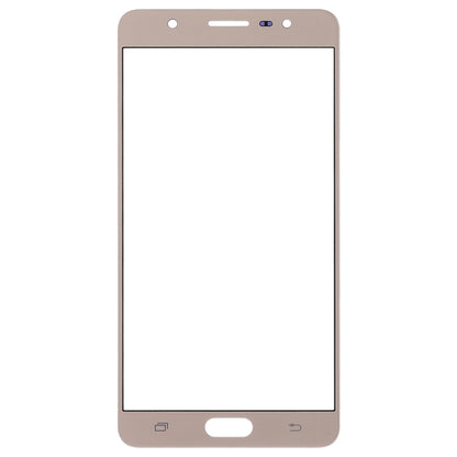 For Samsung Galaxy J7 Max 10pcs Front Screen Outer Glass Lens (Gold) - Outer Glass Lens by PMC Jewellery | Online Shopping South Africa | PMC Jewellery