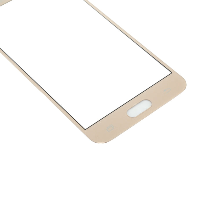 For Samsung Galaxy On5 / G550 10pcs Front Screen Outer Glass Lens (Gold) - Outer Glass Lens by PMC Jewellery | Online Shopping South Africa | PMC Jewellery