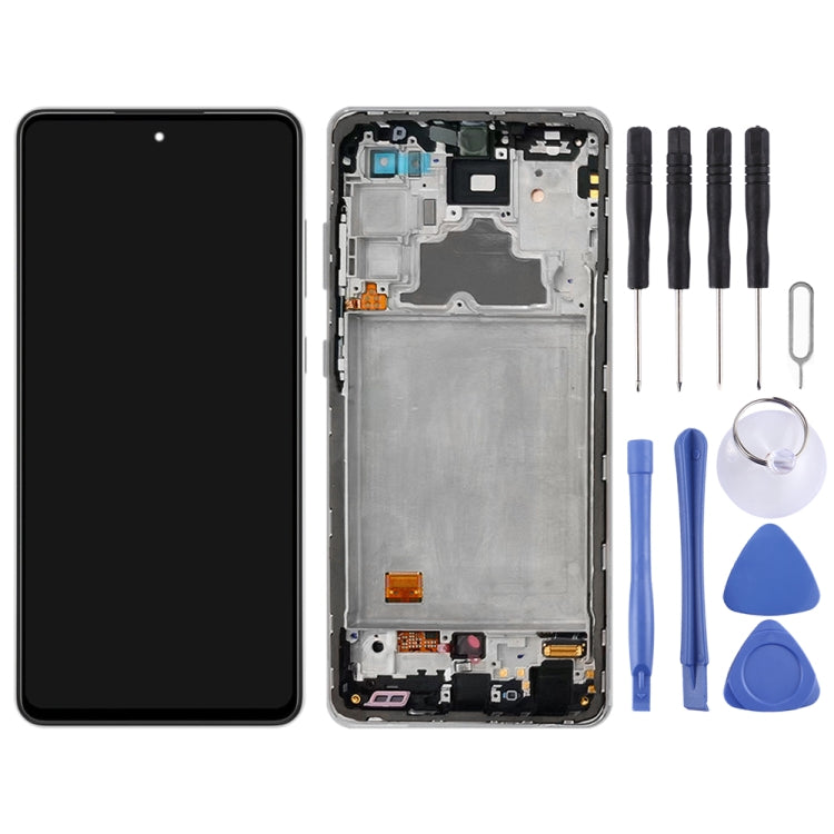 Original Super AMOLED LCD Screen for Samsung Galaxy A72 SM-A725(4G Version) Digitizer Full Assembly With Frame - LCD Screen by PMC Jewellery | Online Shopping South Africa | PMC Jewellery