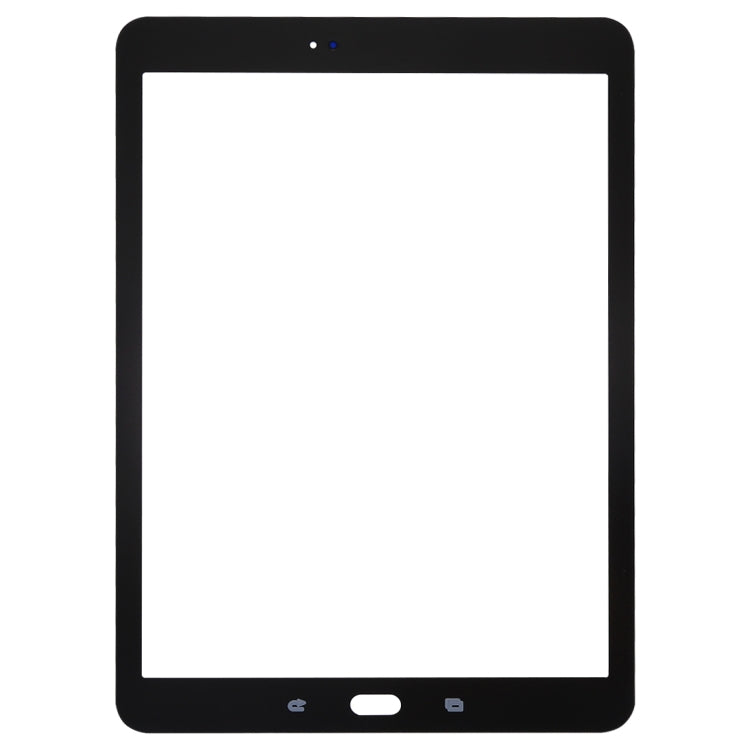 For Samsung Galaxy Tab S2 9.7 / T810 / T813 / T815 / T820 / T825 Front Screen Outer Glass Lens with OCA Optically Clear Adhesive (Black) - Outer Glass Lens by PMC Jewellery | Online Shopping South Africa | PMC Jewellery