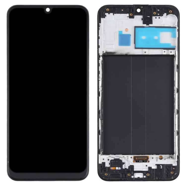 Original Super AMOLED LCD Screen and Digitizer Full Assembly with Frame (Black) - LCD Screen by PMC Jewellery | Online Shopping South Africa | PMC Jewellery