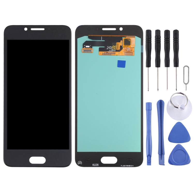 OLED LCD Screen for Samsung Galaxy C5 Pro SM-C5010 With Digitizer Full Assembly (Black) - free shipping - PMC TechLife - Order now!