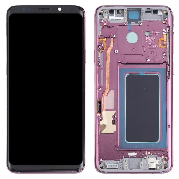 OLED LCD Screen for Samsung Galaxy S9+ SM-G965 Digitizer Full Assembly with Frame (Purple) - LCD Screen by PMC Jewellery | Online Shopping South Africa | PMC Jewellery