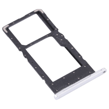 SIM Card Tray + Micro SD Card Tray for Samsung Galaxy Tab A7 Lite SM-T225 (Silver) - Others by PMC Jewellery | Online Shopping South Africa | PMC Jewellery