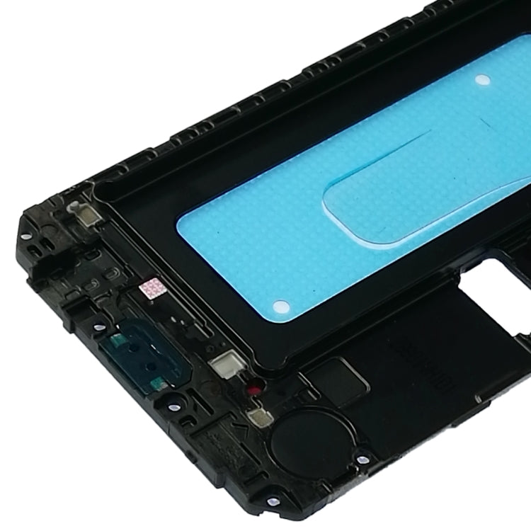 For Galaxy On6 / J6 / J600 Front Housing LCD Frame Bezel Plate (Black) - Frame Bezel Plate by PMC TechLife | Online Shopping South Africa | PMC TechLife