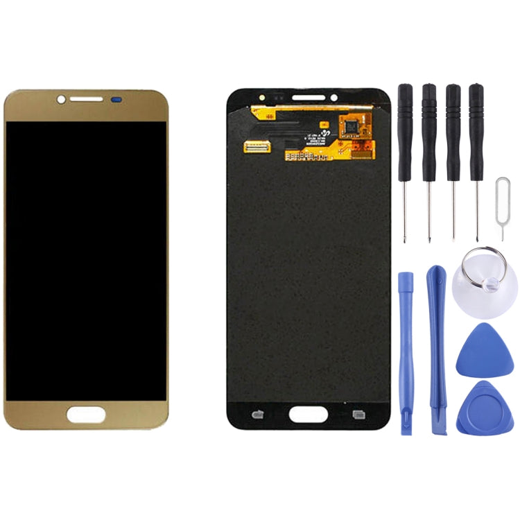 Original LCD Display + Touch Panel for Galaxy C5 / C5000(Gold) - free shipping - PMC TechLife - Order now!
