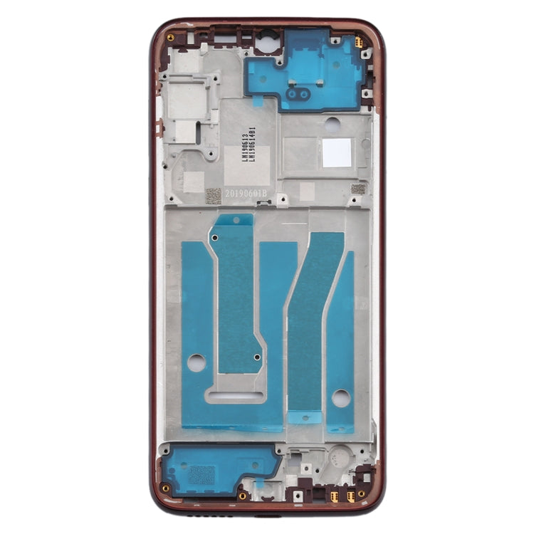 Front Housing LCD Frame Bezel Plate for Motorola Moto G8 Plus(Red) - Frame Bezel Plate by PMC TechLife | Online Shopping South Africa | PMC TechLife