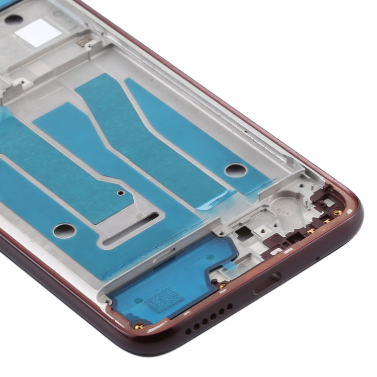 Front Housing LCD Frame Bezel Plate for Motorola Moto G8 Plus(Red) - Frame Bezel Plate by PMC TechLife | Online Shopping South Africa | PMC TechLife