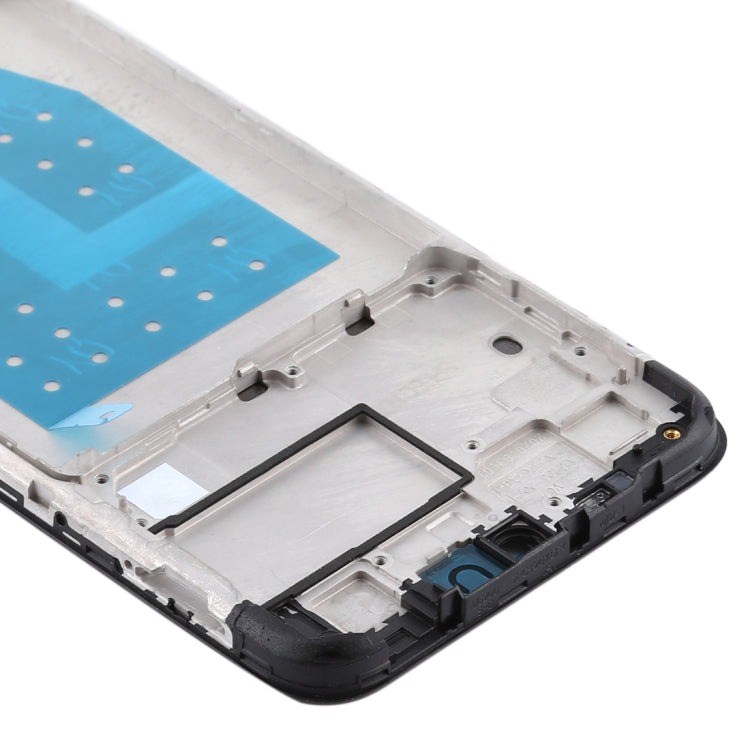 Front Housing LCD Frame Bezel Plate for Motorola Moto G8 Power Lite (Black) - Frame Bezel Plate by PMC TechLife | Online Shopping South Africa | PMC TechLife