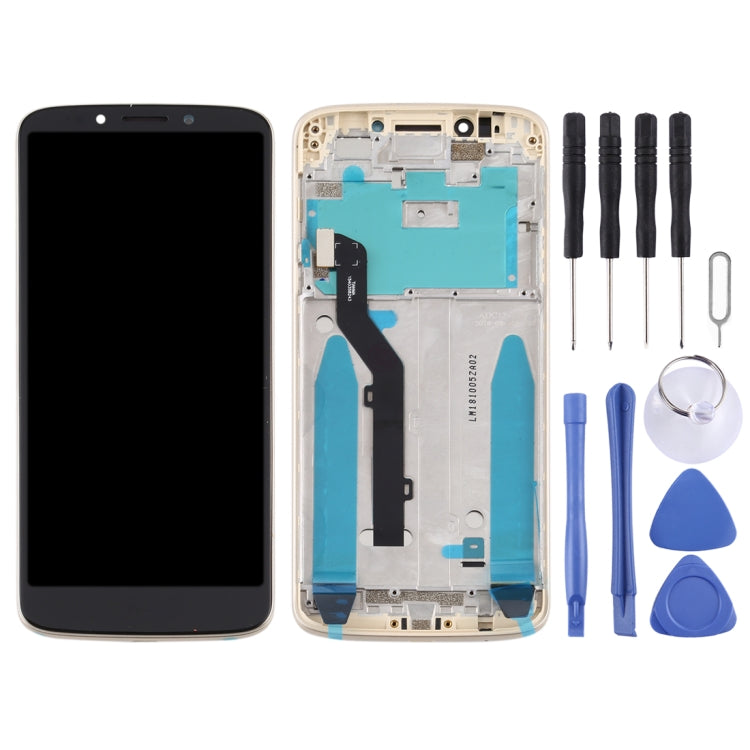 TFT LCD Screen for Motorola Moto E5/ G6 Play(Brazil)Digitizer Full Assembly with Frame(Gold) - free shipping - PMC TechLife - Order now!