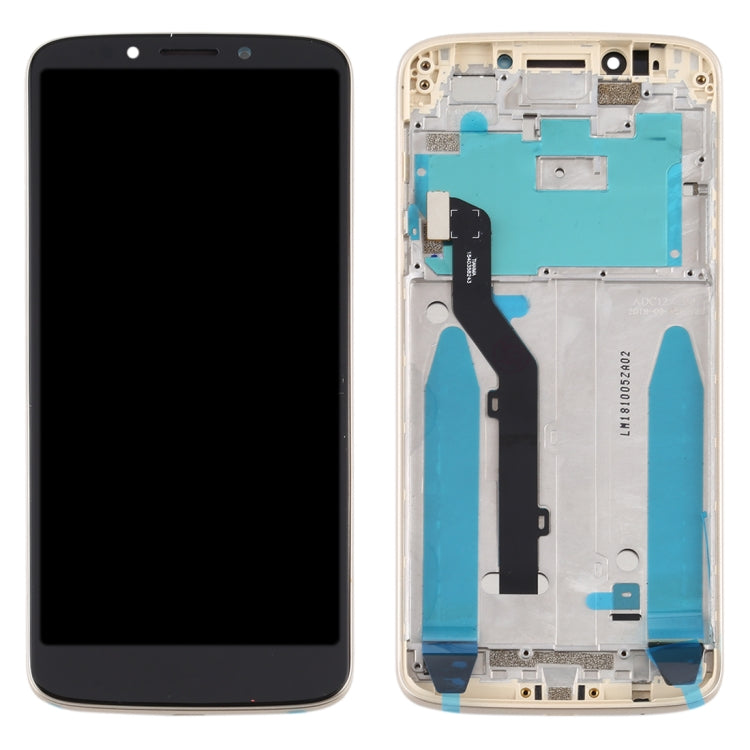 TFT LCD Screen for Motorola Moto E5/ G6 Play(Brazil)Digitizer Full Assembly with Frame(Gold) - free shipping - PMC TechLife - Order now!