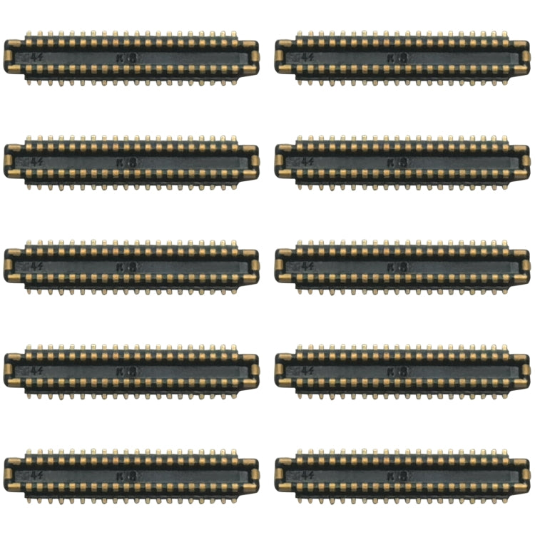 For Huawei Y8p 10PCS Motherboard LCD Display FPC Connector - FPC Connector by PMC Jewellery | Online Shopping South Africa | PMC Jewellery