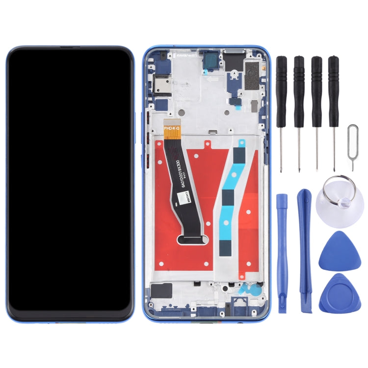 LCD Screen and Digitizer Full Assembly with Frame for Huawei Y9 Prime (2019)(Blue) - free shipping - PMC TechLife - Order now!