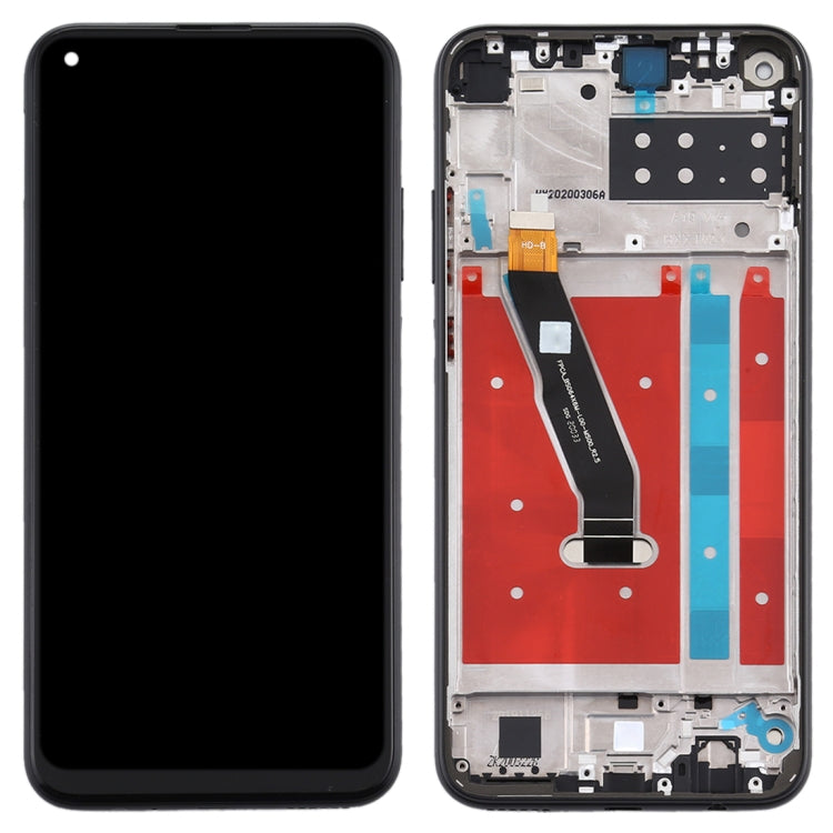 OEM LCD Screen for Huawei P40 Lite E Digitizer Full Assembly with Frame(Black) - free shipping - PMC TechLife - Order now!