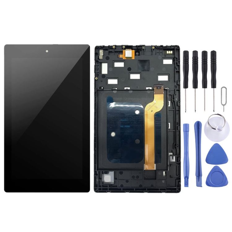 OEM LCD Screen for Amazon Kindle Fire HD 7 2019 9th M8S26G  Digitizer Full Assembly with Frame���Black) - free shipping - PMC TechLife - Order now!