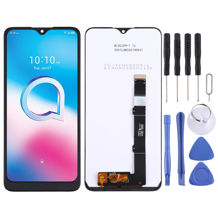 OEM LCD Screen for Alcatel 1V 2020 5007D 5007Y 5007U with Digitizer Full Assembly (Black) - LCD Screen by PMC TechLife | Online Shopping South Africa | PMC TechLife