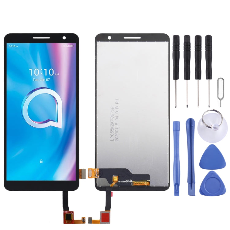 OEM LCD Screen for Alcatel 1B 2020 5002 5002D 5002X 5002H with Digitizer Full Assembly (Black) - free shipping - PMC TechLife - Order now!