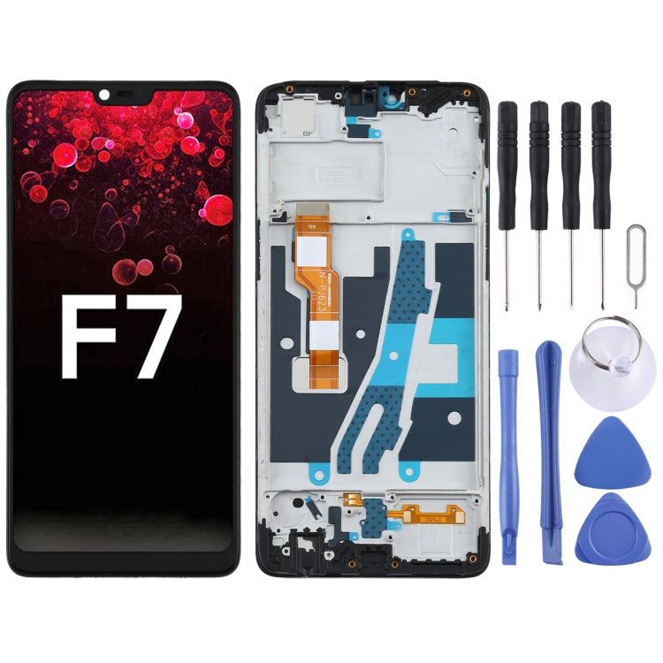 TFT LCD Screen for OPPO A3 / F7 PADM00 CPH1837 PADT00 CPH1819 CPH1821 Digitizer Full Assembly With Frame - free shipping - PMC TechLife - Order now!
