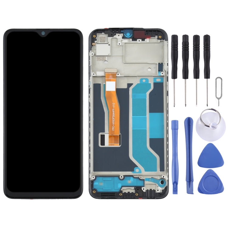 TFT LCD Screen for OPPO Realme 3 Pro / Realme X Lite RMX1851 Digitizer Full Assembly With Frame - free shipping - PMC TechLife - Order now!