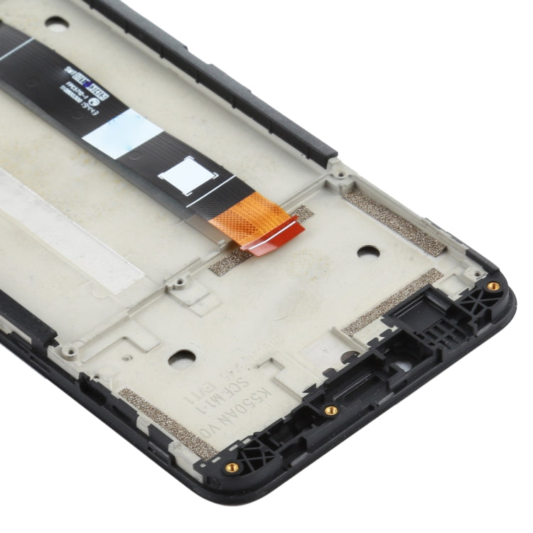 Original LCD Screen for Nokia C2 Digitizer Full Assembly With Frame (Black) - free shipping - PMC TechLife - Order now!