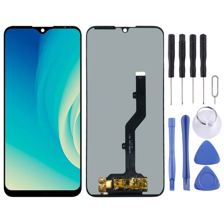 OEM LCD Screen for ZTE Blade A7s 2020 with Digitizer Full Assembly (Black) - free shipping - PMC TechLife - Order now!