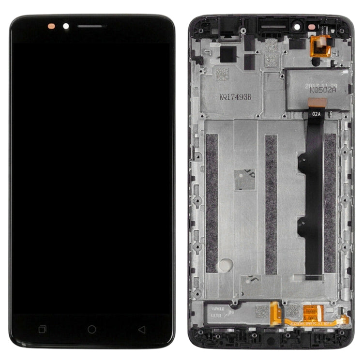 LCD Screen and Digitizer Full Assembly With Frame for T-Mobile Revvl Plus c3701a(Black) - free shipping - PMC TechLife - Order now!