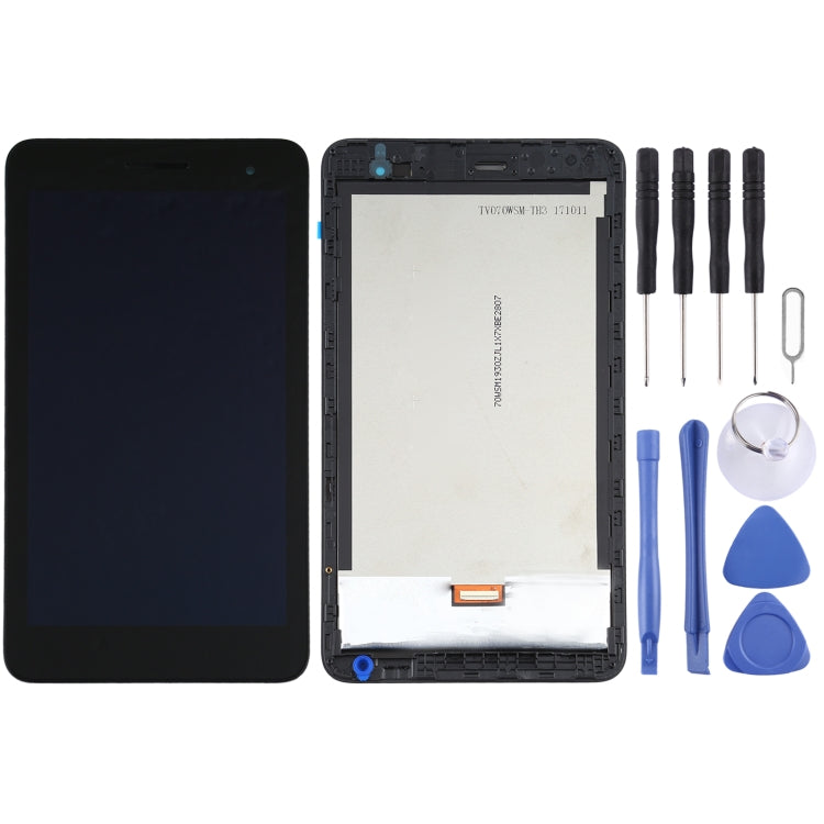 OEM LCD Screen for Huawei MediaPad T2 7.0 BGO-DL09/BGO-L03 Digitizer Full Assembly with Frame (Black) - free shipping - PMC TechLife - Order now!
