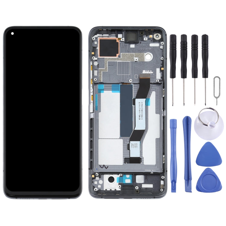 LCD Screen and Digitizer Full Assembly With Frame for Xiaomi Mi 10T Pro 5G / Mi 10T 5G / Redmi K30S M2007J3SC M2007J3SY (Black) - LCD Screen by PMC Jewellery | Online Shopping South Africa | PMC Jewellery