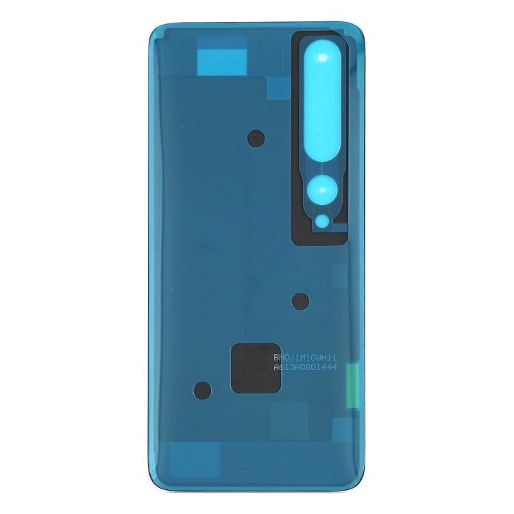Original Battery Back Cover for Xiaomi Mi 10 Pro 5G(White) - Back Cover by PMC TechLife | Online Shopping South Africa | PMC TechLife