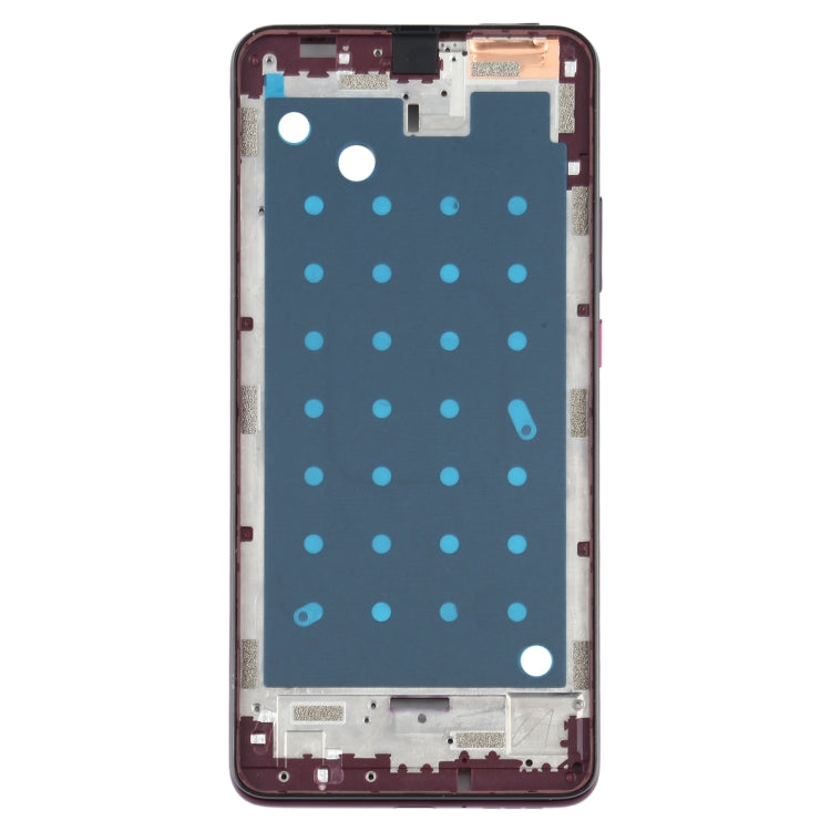 Front Housing LCD Frame Bezel Plate for Motorola One Hyper XT2027 XT2027-1 (Purple) - Frame Bezel Plate by PMC TechLife | Online Shopping South Africa | PMC TechLife