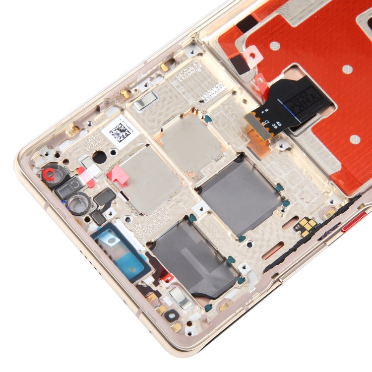 Original LCD Screen and Digitizer Full Assembly with Frame for Huawei Mate 40 Pro (Gold) - free shipping - PMC TechLife - Order now!