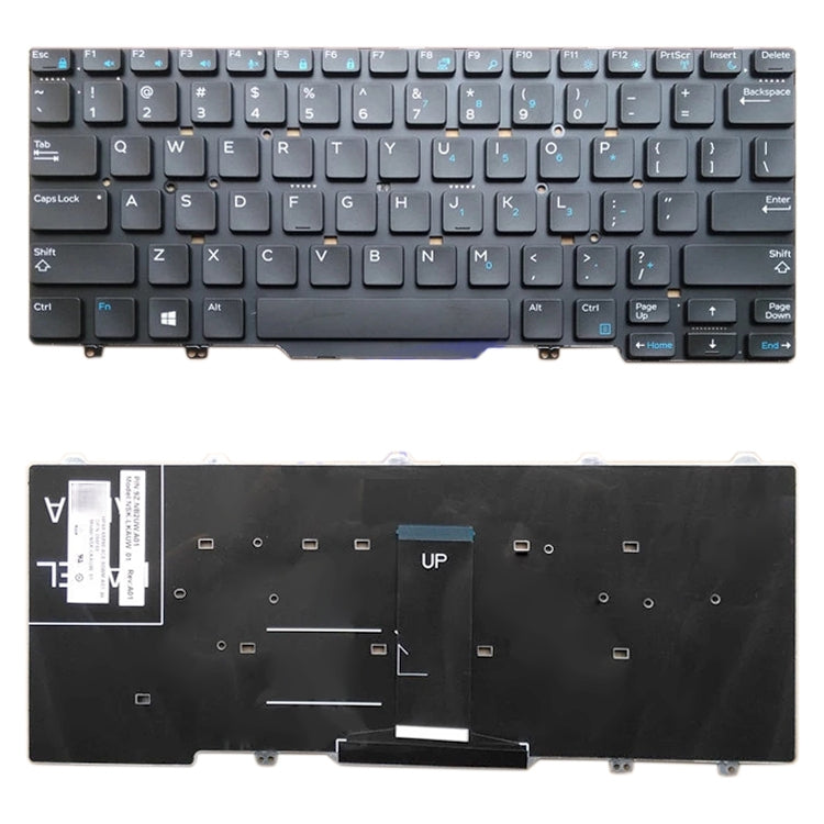 US Version Keyboard for Dell Latitude 3340 E3340 7350 E5450 E7450 5450 7450 - Replacement Keyboards by PMC TechLife | Online Shopping South Africa | PMC TechLife