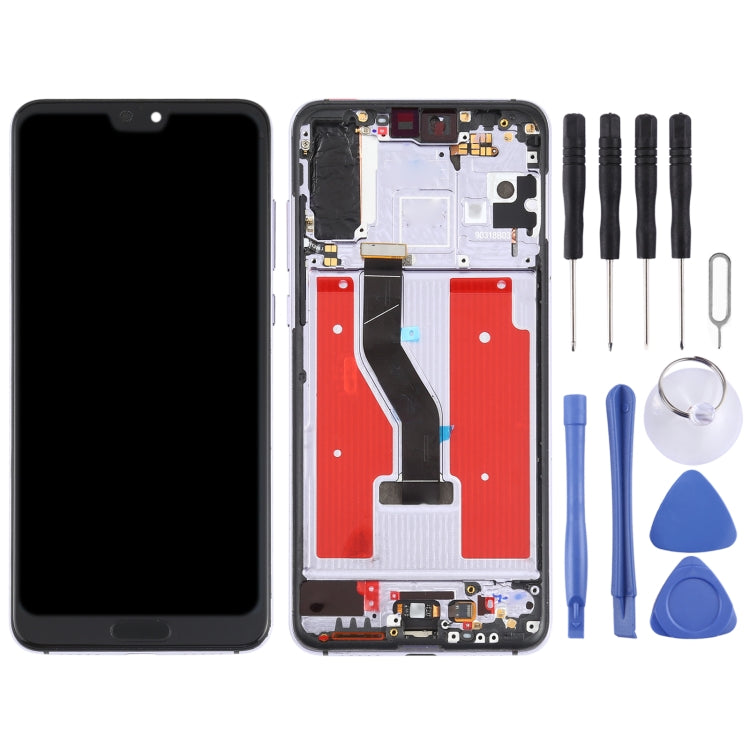 Original OLED LCD Screen for Huawei P20 Pro Digitizer Full Assembly with Frame(Twilight) - free shipping - PMC TechLife - Order now!