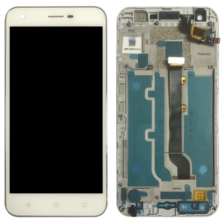 OEM LCD Screen for Vodafone Smart Ultra 6 VF-995N VF995N  Digitizer Full Assembly with Frame���White) - free shipping - PMC TechLife - Order now!