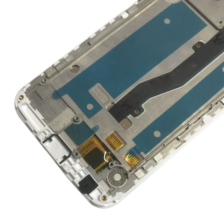 OEM LCD Screen for ZTE Blade V8 Lite  Digitizer Full Assembly with Frame���White) - free shipping - PMC TechLife - Order now!