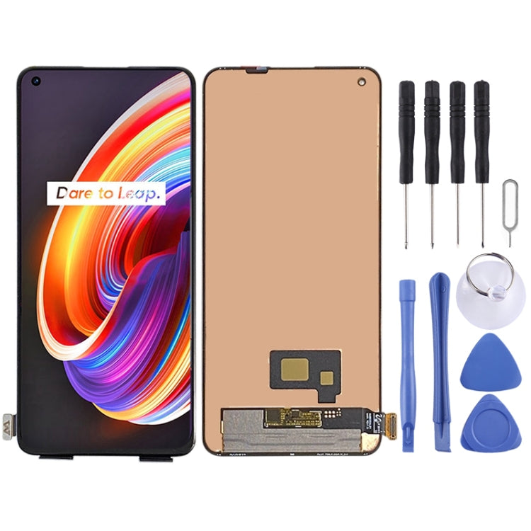 Original Super AMOLED Material LCD Screen and Digitizer Full Assembly for OPPO Realme X7 Pro RMX2121 RMX2111(Black) - free shipping - PMC TechLife - Order now!