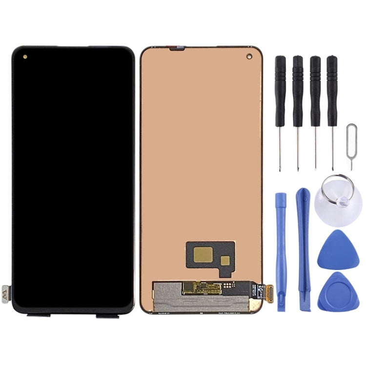 Original Super AMOLED Material LCD Screen and Digitizer Full Assembly for OPPO Realme X7 Pro RMX2121 RMX2111(Black) - free shipping - PMC TechLife - Order now!