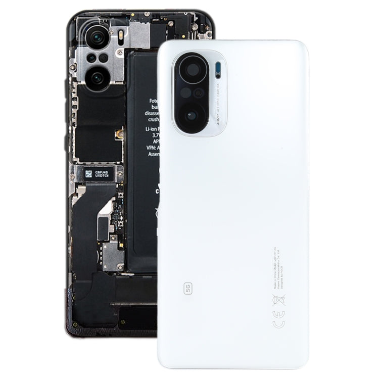 Original Battery Back Cover for Xiaomi Poco F3 M2012K11AG(White) - free shipping - PMC TechLife - Order now!