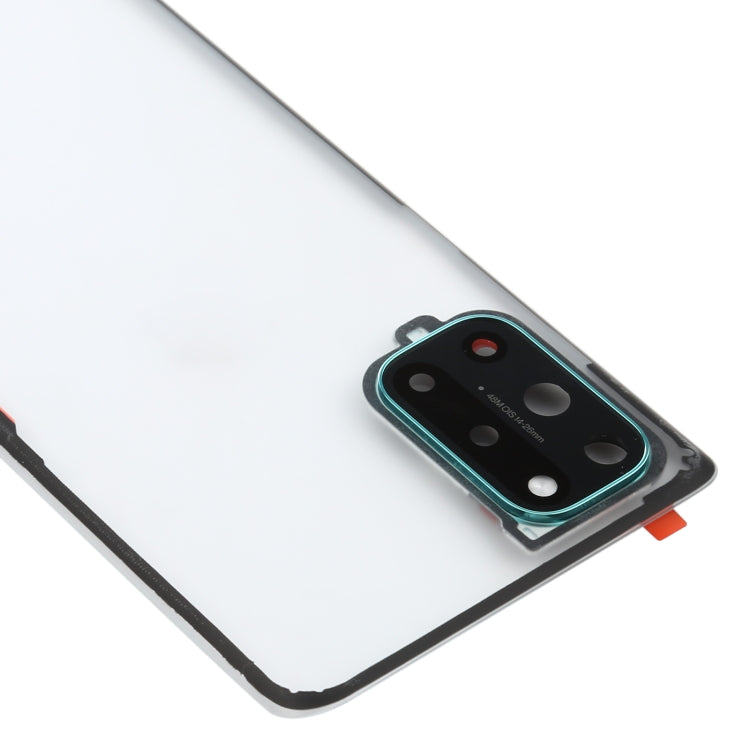 For OnePlus 8T Battery Back Cover With Camera Lens (Transparent) - Back Cover by PMC TechLife | Online Shopping South Africa | PMC TechLife